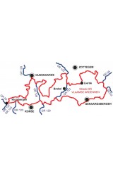 Streek GR Vlaamse Ardennen kaart