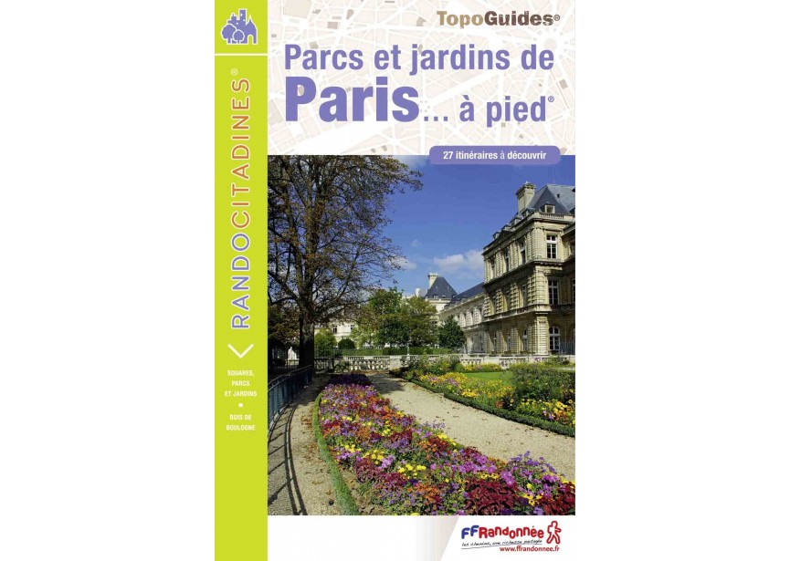 Parc et Jardins de Paris a pied - cover