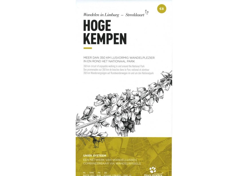 streekkaart Hoge Kempen